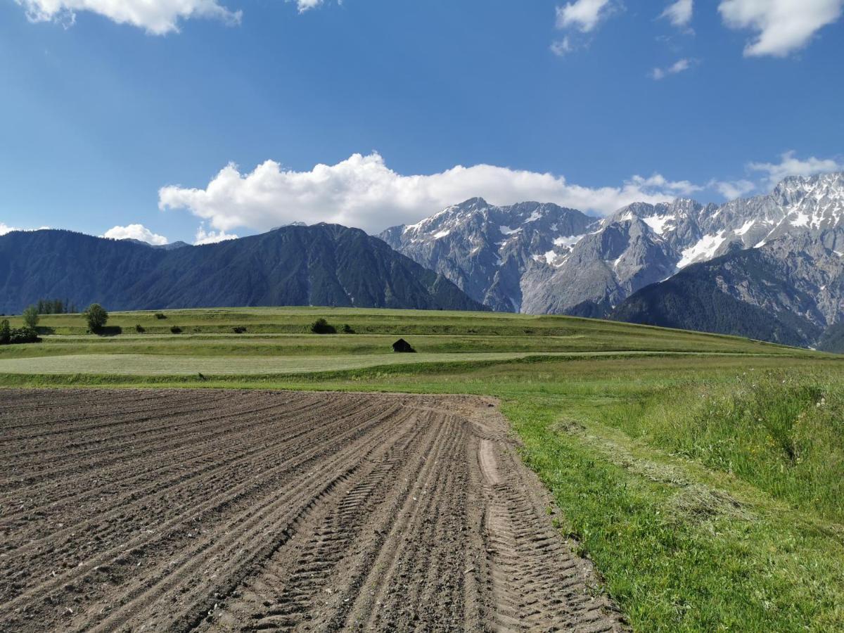 Pension Bauernhof Spielmann Mieming Exteriör bild